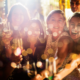 group celebrating