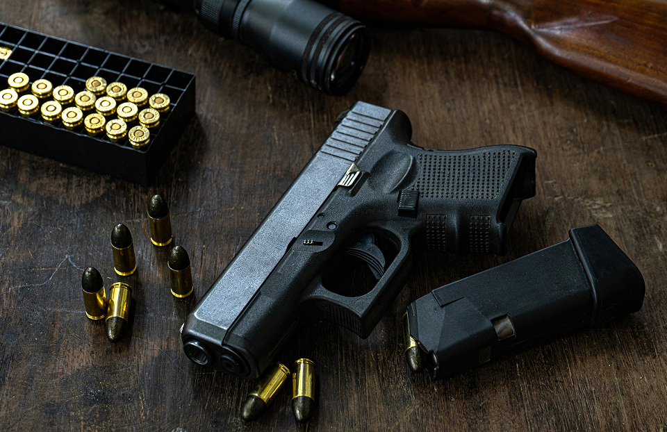 glock hand gun