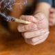 a marijuana blunt