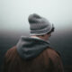 Guy wearing a beanie and hoodie