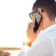 man talking on the phone
